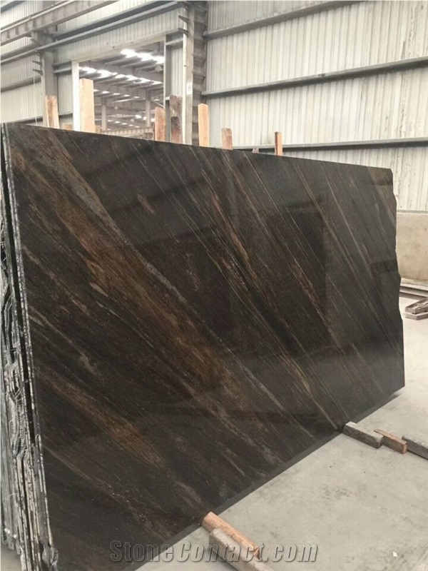 Royal Brown Granite Tile Slabs for Counter Top
