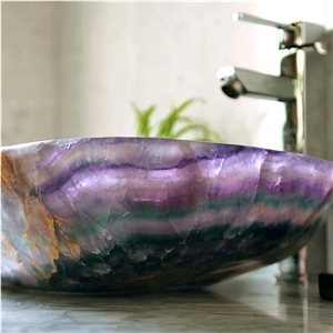 Lilac Onyx Purple Wash Basins Green Onyx Sinks Xiamen
