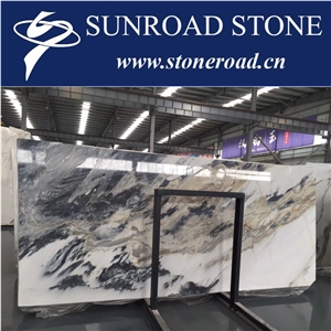 Chinese Landscape Painting Marble Slabs