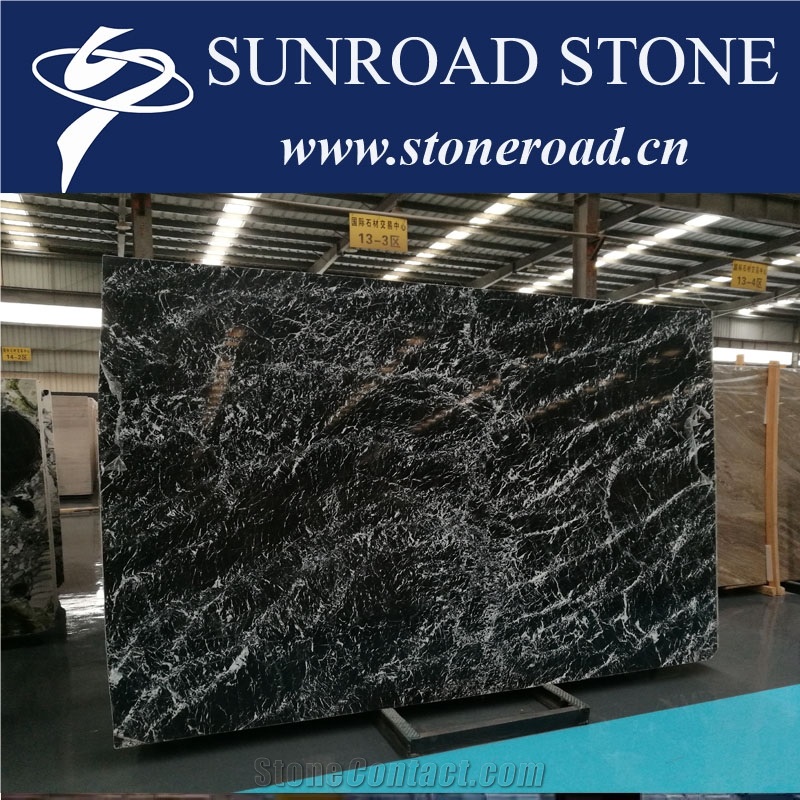 Nero Black & Snowflake Black & Black Marquina & Marble &Slab & Tiles