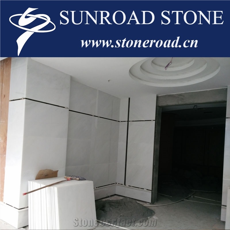 Royal & Crystal & Sichuan & Pure White Marble Tiles & Slabs
