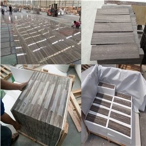 Wood Vein Marble for Projects, Project Tiles, Project Marble, Brown Tiles,Flamed/Honed Tiles