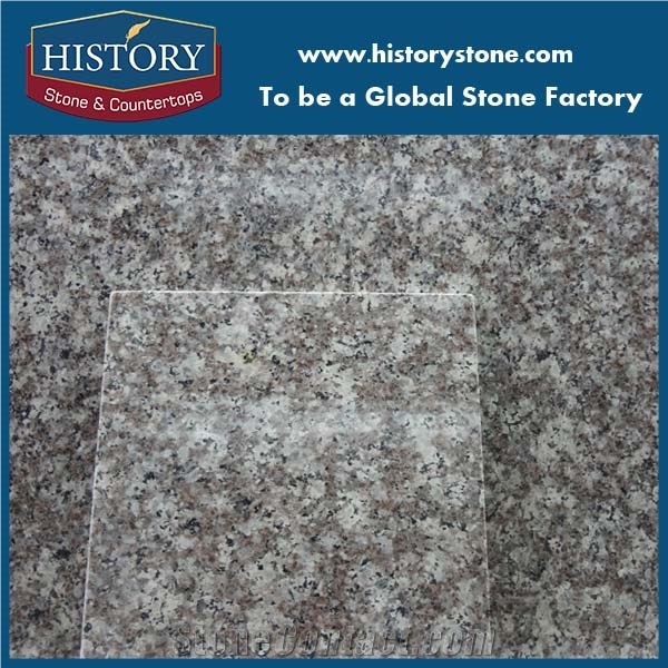 2017 Polished Cheap Nature Stone Granite,G664 Pink Granite Countertops ,China Cheapest Granite Stone G664 Bainbrook Brown Granite for Bathroom