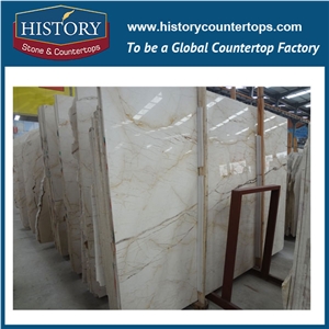 High Polished Sofita Gold Marble Tiles and Slabs, Polished Flooring Tile, Marble Pattern, Marble Wall Covering Tiles, Turkey Beige Marble