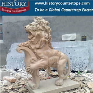 Historystone Animal/Garden/Abstract Art Sculptures with Natural Stone for Landscape