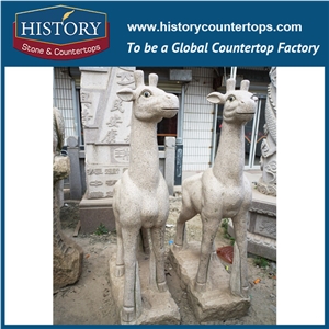 Historystone Animal Sculpures in Garden is Western Atatues and Export to Other Country