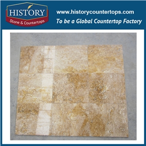 Historystone Travertine Floor and Wall Tiles/Slabs Supply Large Quantity High Quality and Shipping on Time