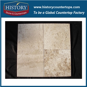 Historystone Travertine Slabs Cutting to Wall/Floor Tiles Natural Stone with High Quality