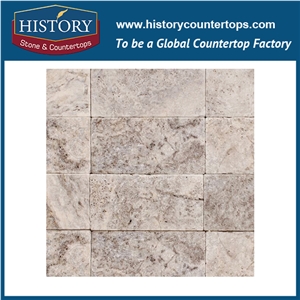Historystone Travertine Wall/Floor Covering with Fench/Opus Pattern Also Supply Slabs