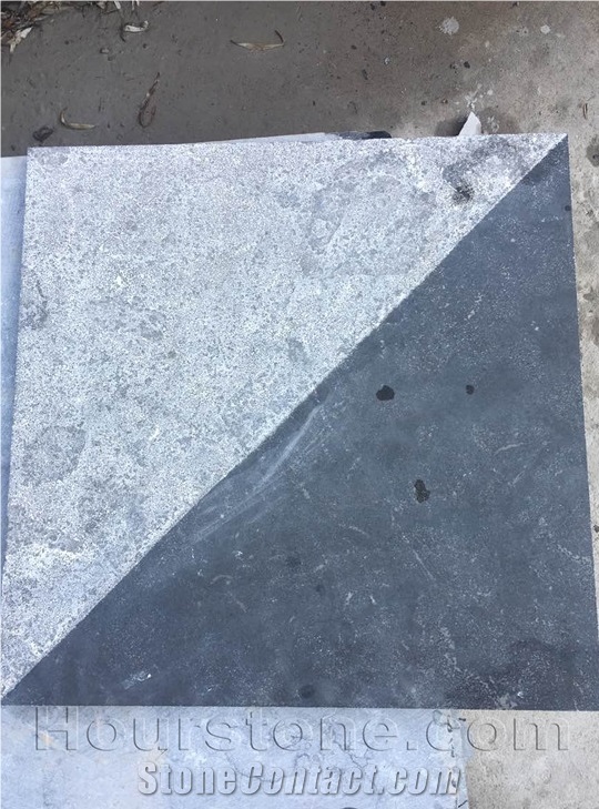 China Blue Limestone Tile, Slabs