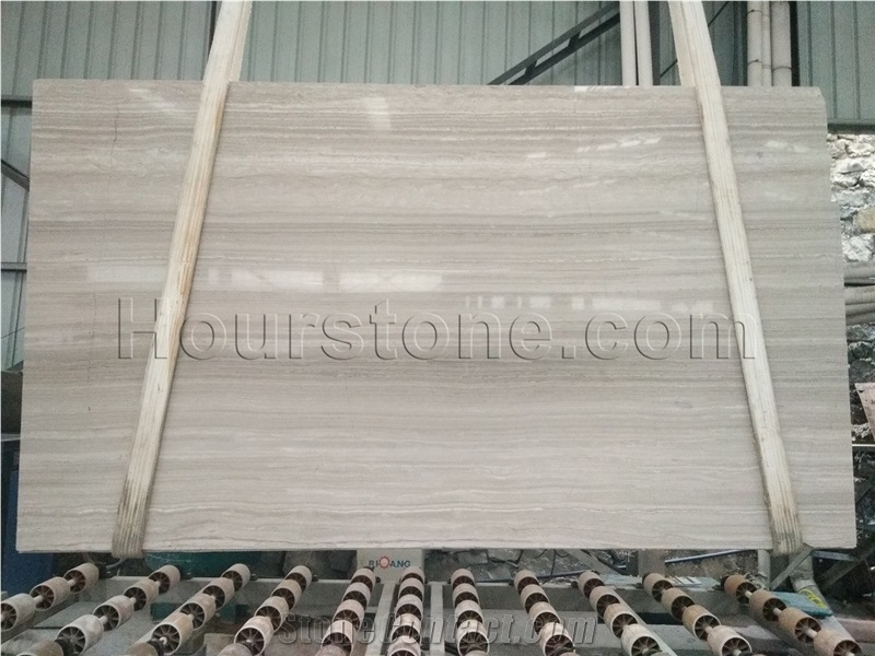 Wooden White 1.8 Polished Slabs,Cut to Size,Building Decoration Slabs & Tiles, China White Marble