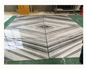 China Marble Factory Floor Design Marmara White Pattern 3d Marble Tile ,Marble Tiles & Slabs