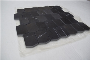Direct Factory 2 Inch Mosaic Floor Tiles Bulgaria Gray Marble Mosaic