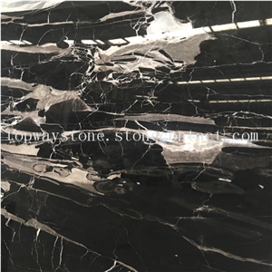 Black Silver Dragon Marble Big Slabs&Marble Tiles&Chinese Cheap Stone