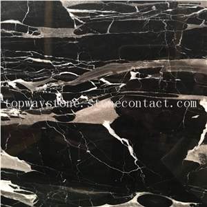 Black Silver Dragon Marble Big Slabs&Marble Tiles&Chinese Cheap Stone