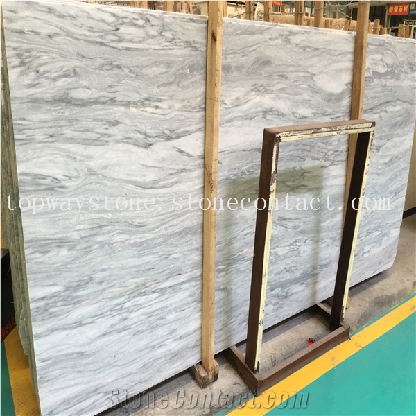 Drama Semi White Marble Slabs&Drama Venato Marble Tiles&Polished Big Slabs Price