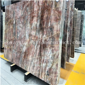 Red Marble Big Slabs Price Polished