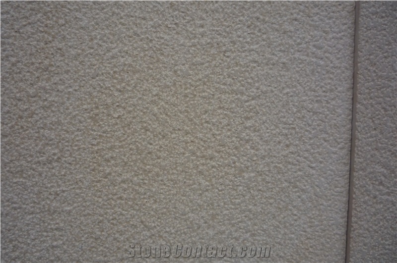 Natural Tunisia Thala Beige Limestone Tiles/Slabs, Bush-Hammered Surface, Wall Cladding/Floor Covering/Cut-To-Size/Building Project/Stone Applications