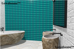 Free Standing Stone Wash Basin - River Stone Standing Sinks Manufacturer Exporter
