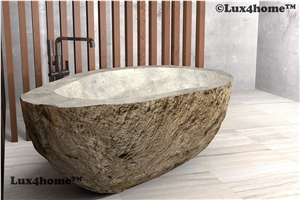 River Stone Bathtub Flumen - River Stone Bathtubs Manufacturer Exporter Indonesia Stone Bathroom