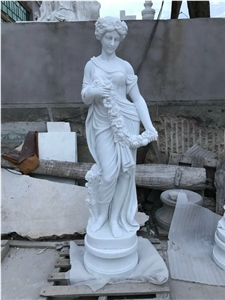 Hot Sell White Marble Stone Carving and Sculpture on Sale