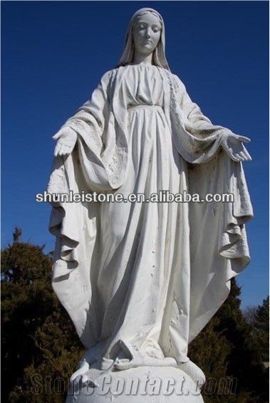 Marble Jesus Sculpture Statue, White Marble Statues /Western Style Human Hand Carved Sculptures