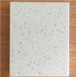 White Crystal Quartz for Countertop, Competitive Price Manmade Stone for Tops