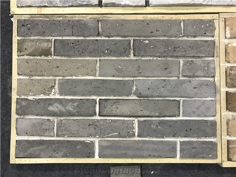 Black Grey Recycled Bricks, Used Bricks