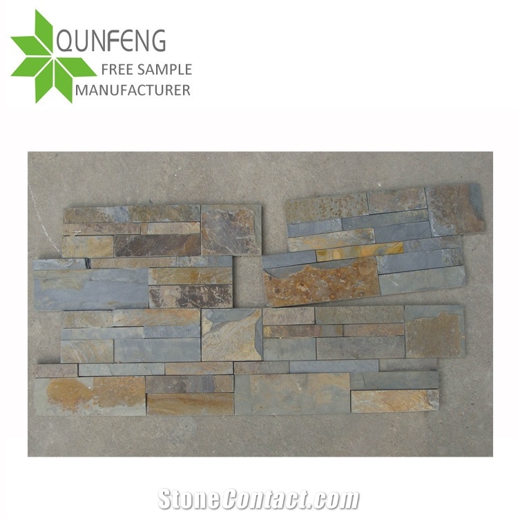 Popular Rustic Slate Wall Panel Stone, Slate Stone Wall Decor