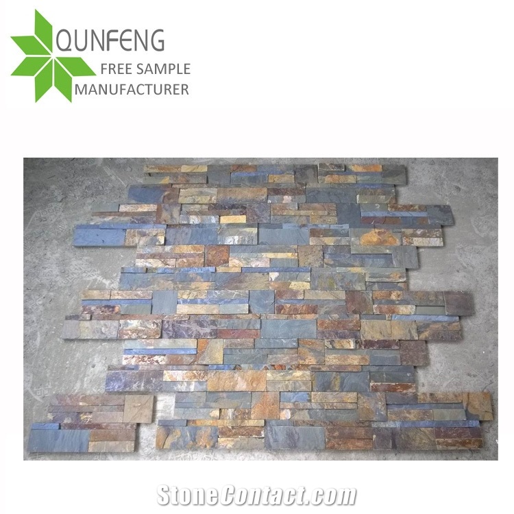 Popular Rustic Slate Wall Panel Stone, Slate Stone Wall Decor