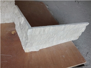 Cream Marfil Marble Culture Stone, Beige Ledge Stone, Cream Marble Wall Cladding, Ledge Panels