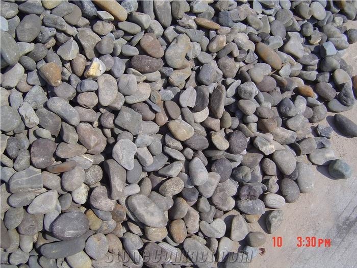 Natural Black River Unpolished Pebble Stone, Natural Pebble Stone, Unpolished Cheap Black Nature River Stone Pebbles