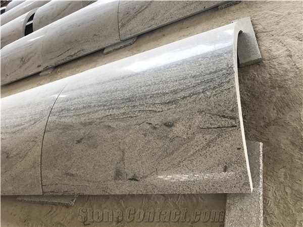 China Viscount White Granite Columns,Fantasy White Granite Outdoor /Indoor Column