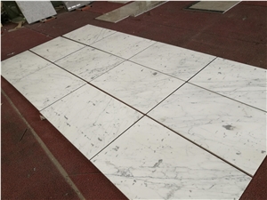 Statuario Marble Composited Tiles, 12mm Ceramic 3mm Marble,Wall Covering Tiles,Indoor Decoration