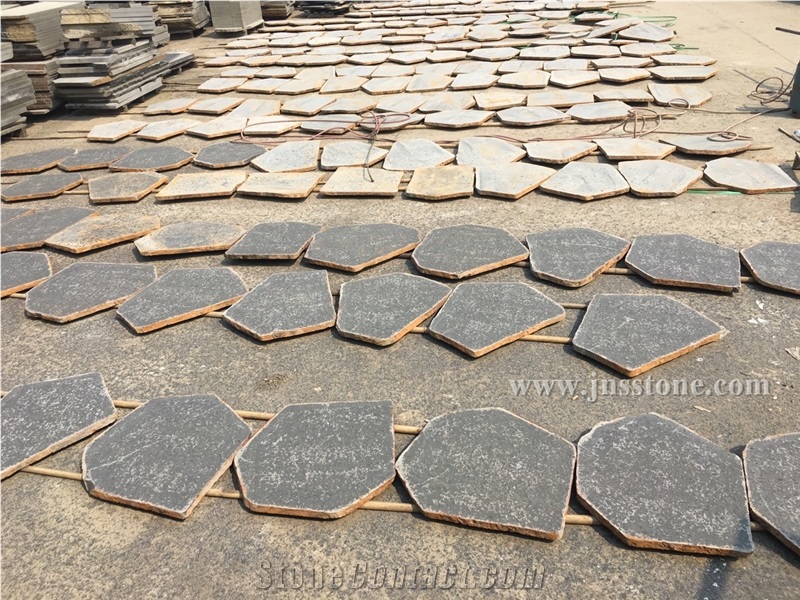 Basalt / Natural Stone / Stepping Stone / Pavers/ Garden Stepping Pavement / Flamed