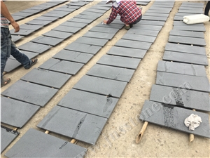 Hainan Black Basalt Tiles / Dark Bluestone / Natural Stone / Pavers