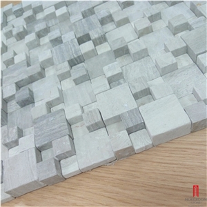 12"12" Factory Customized Made Marble Mosaic,High Quality Glazed Marble Tile