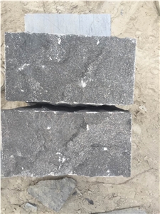 Blue Limestone Floor Pavers, Road Stone Natural Split Finished,Customized Landscaping Exterior Blue Limestone Side Stone, Natural Split Cubestone