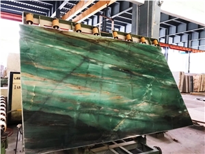 Green Royal Emerald Marble,Green Jade/China Polished Slabs/Tiles/Cut to Size/Natural Stone Products/Floor/Wall Covering/Bookmatch/Own Quarry