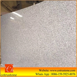 Grey White G439 Big Granite Slabs/280upx180up/2 to 10 cm Thickness/ Polished Granite Gangsaw Big Slab, New G636,Small Slab