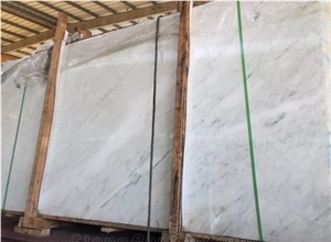 China Snow White Marble Slab, Chinese Thasso White Marble Slabs for Counter Top, White Jade Marble Tiles, White Marble with Grey Veins, Covering Tiles, Skirting