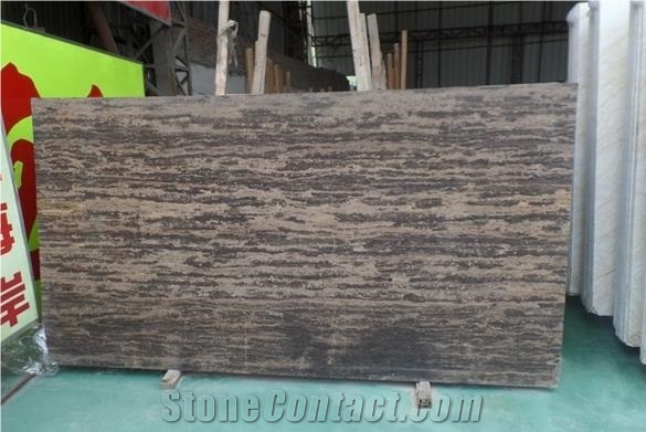 Professional Biggest Factory Brown Golden Beach Marble
