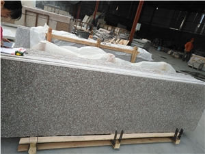 Factory Directly Offer Luoyuan Bainbrook Brown,Black Spots Brown Granite G664 Polished Big 2cm Thick Slab Tile Wall