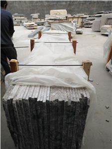 Factory Directly Offer Luoyuan Bainbrook Brown,Black Spots Brown Granite G664 Polished Big 2cm Thick Slab Tile Wall