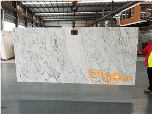 China Arabescato Aurora White Polished Marble Tiles & Slabs/Chinese Green Wall Covering/Floor/Project/Italia Pattern/Big Quantity/Good Price