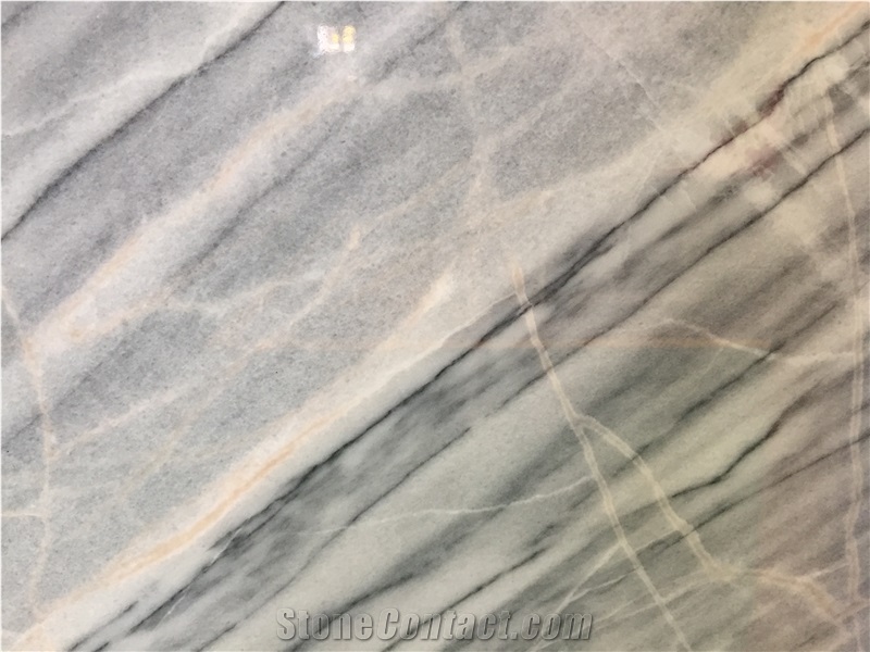 China Blue Ink/Painting Flower/Grey Marble/Grey Vein Polished/Honed Slab&Tiles for Floor Wall Covering Countertop Bookmatch Backgroud Quarry Manufactory