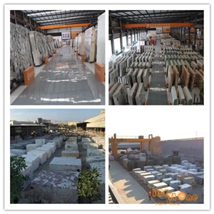 China Ice Age Grey Marble Slabs Tiles/ Chinese River Red Line/ Wall Floor Covering / Own Factory Quarry/ High Quality