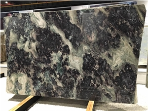 China Misty Forest Black Marble Blocks Slabs Tiles/ Chinese Natural Stone/ Bookmatch Wall Floor Covering Backround