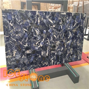 China Solidate Blue Jasper,Semiprecious Tiles,Semi Precious Slabs,Shiny Stone ,Luxury Decorations Chinese Gemstone Home and Hotel Decoration Materials