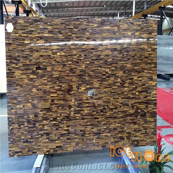 China Tiger Eyes, Semiprecious Stone Tiles, Chinese Multicolor Slabs, Shiny Stone ,Luxury Decorations, Gemstone Home and Hotel Decoration Materials